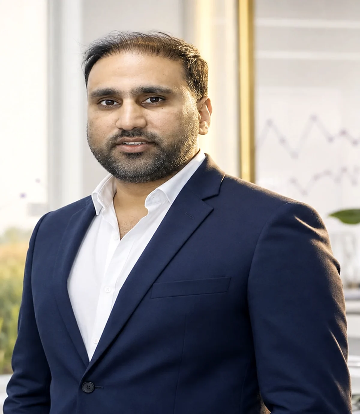Dr. Waseem Hussain, founder and CEO of PlantNura